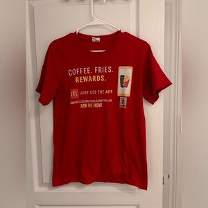 McDonald's MyRewards App Red T-shirt collectible